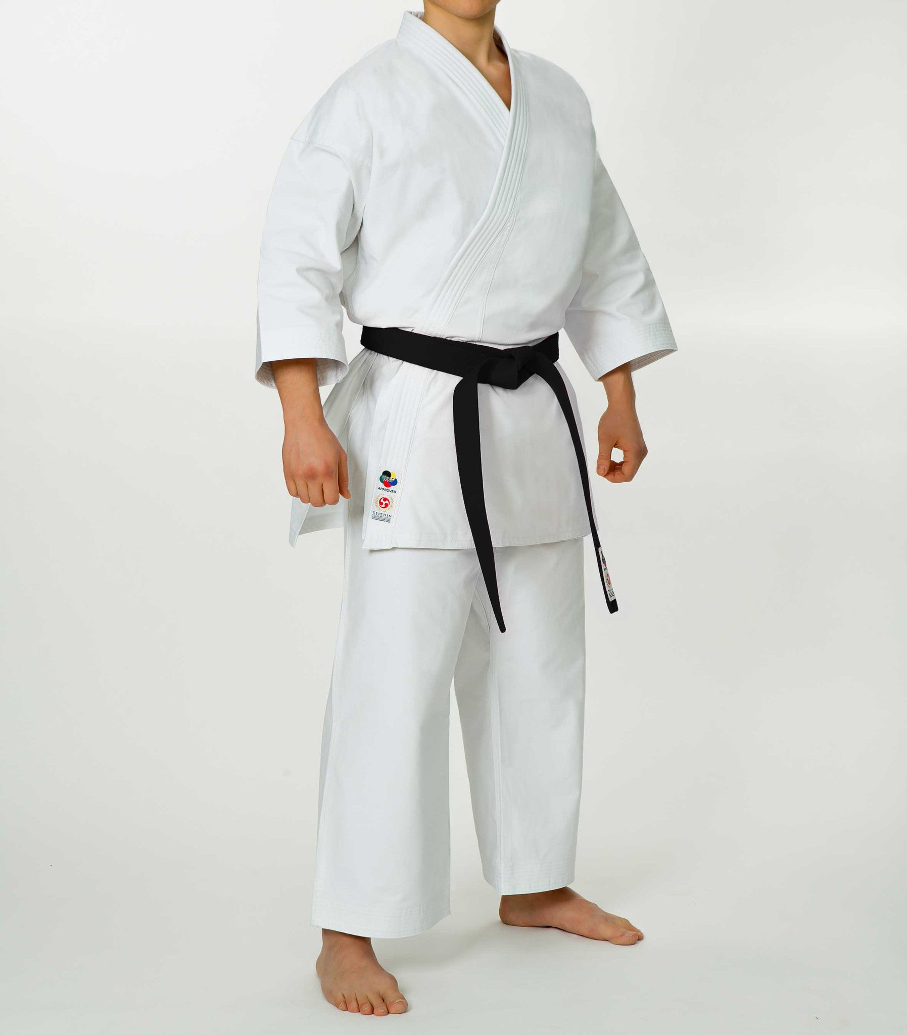 The Seishin Karate Gi (Uniform) Female 150 cm / 4 ft 11 in, image size:1795x2048