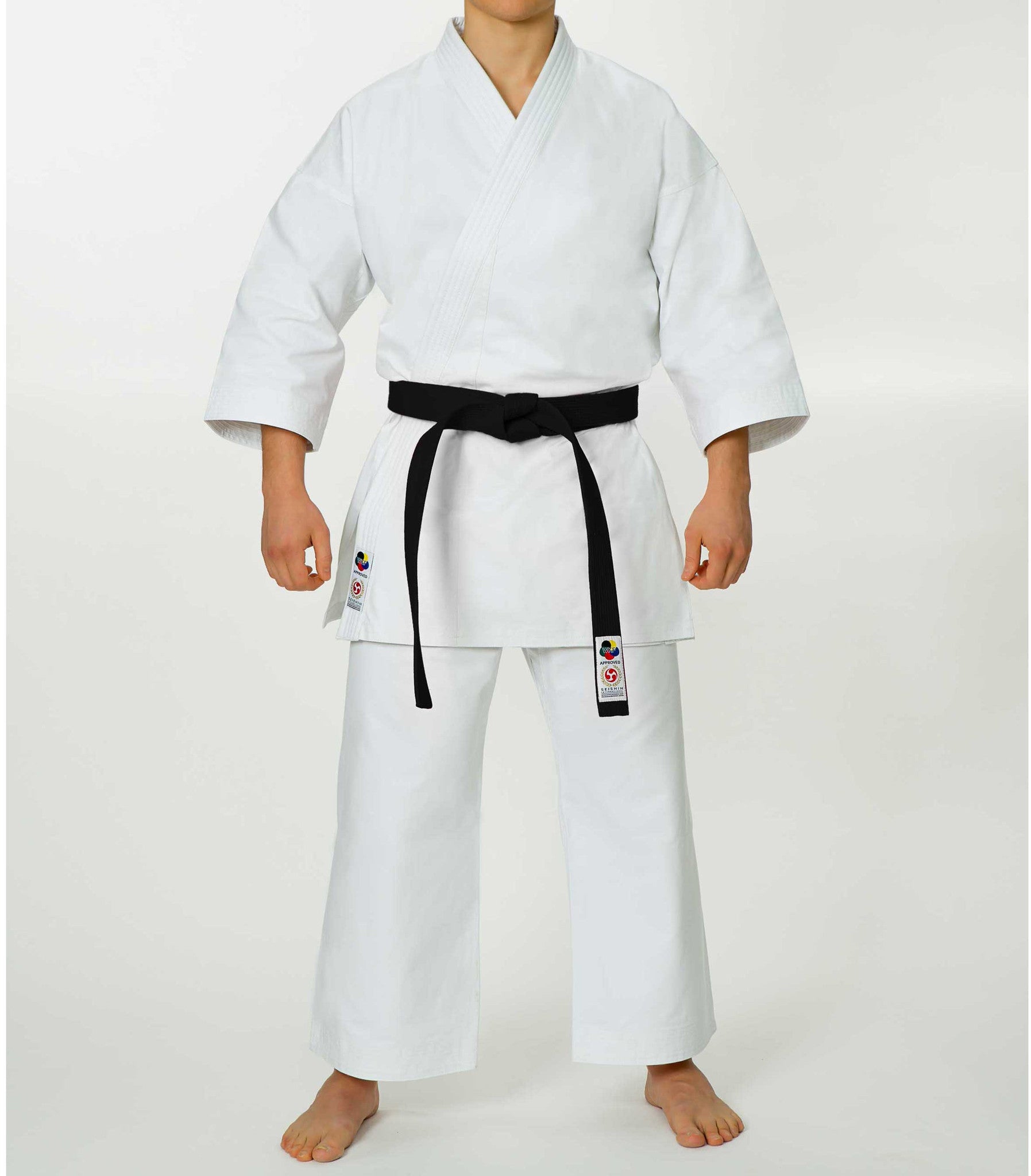 White karate gi sales